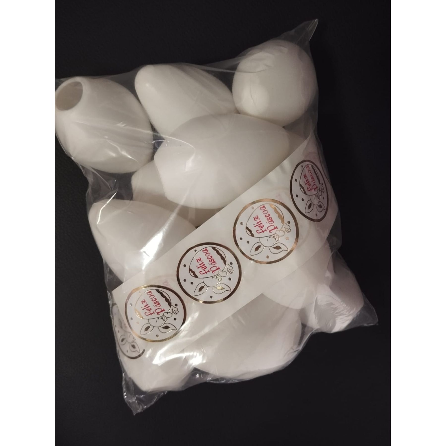 KIT OVO DE PÁSCOA 12 unidades Branco