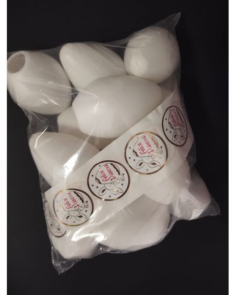 KIT OVO DE PÁSCOA 12 unidades Branco