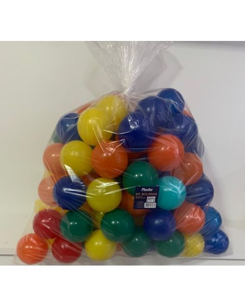 100 BOLINHAS PARA PISCINA 